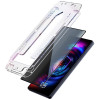 3MK HardGlass Max Privacy ochranné tvrdené sklo proti zvedavým pohľadom s aplikátorom pre Samsung Galaxy S26+, čierne