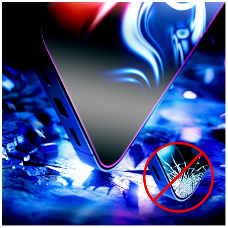 3MK HardGlass Max tvrdené sklo s aplikátorom pre Apple iPhone 16 Pro / 17, čierne