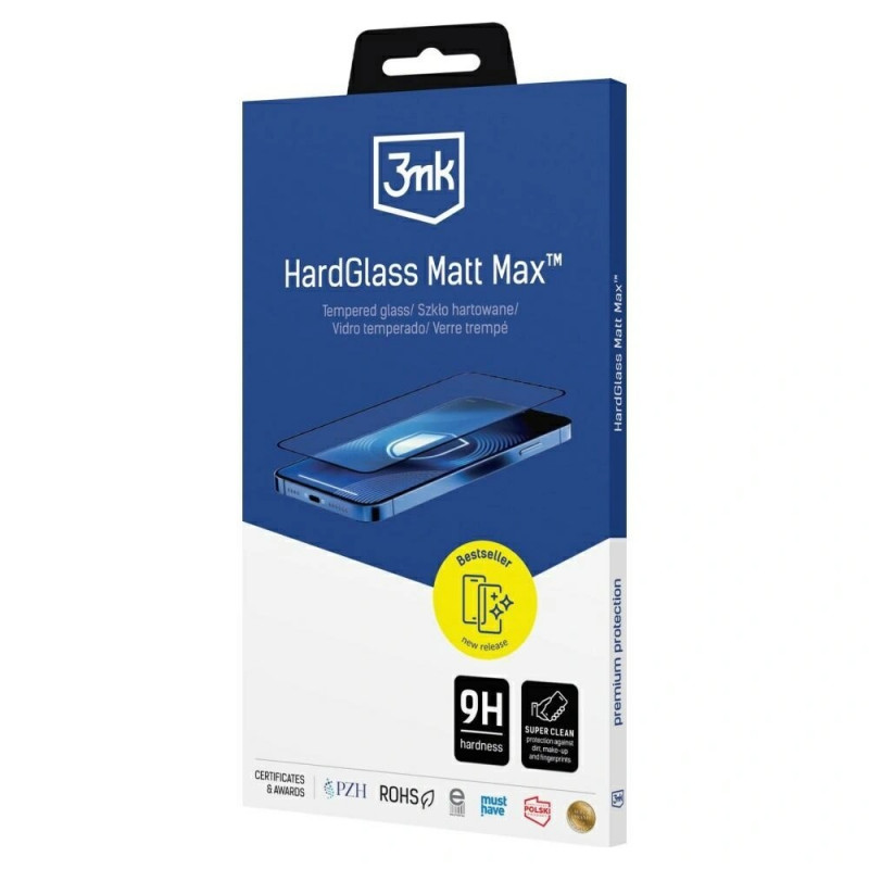 3MK HardGlass Matt Max matné tvrdené sklo pre Samsung Galaxy S25 Ultra
