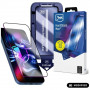 3MK HardGlass Max tvrdené sklo pre Apple iPhone 15 Pro, čierne