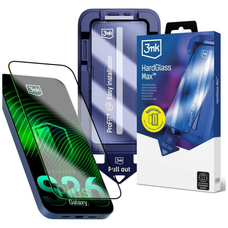 3MK HardGlass Max tvrdené sklo pre Samsung Galaxy S26+, číre
