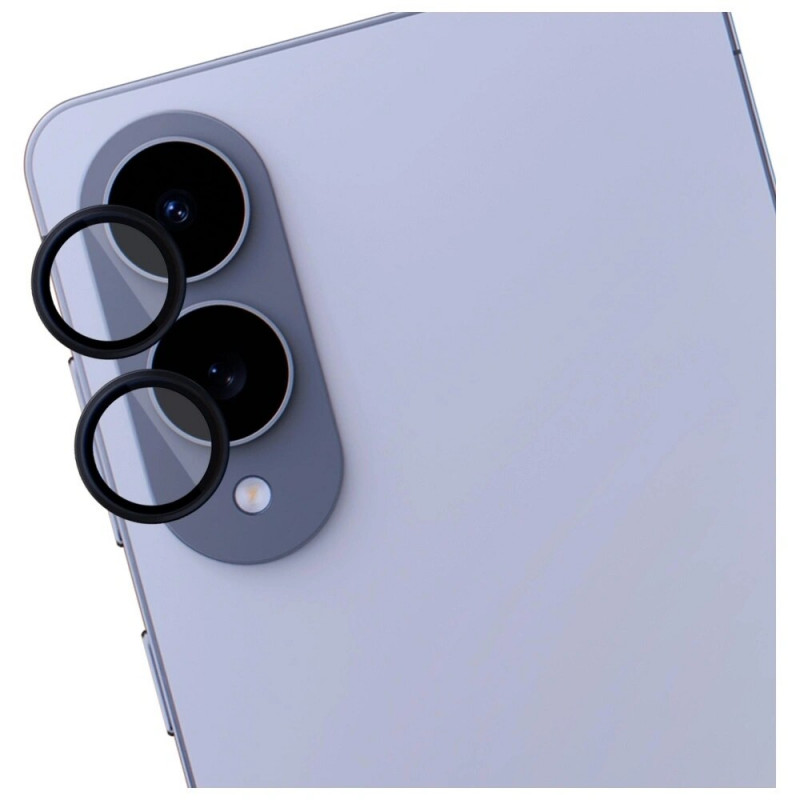 3MK Lens Protection Pro sklo na objektív fotoaparátu pre Samsung Galaxy S25 Edge, čierne