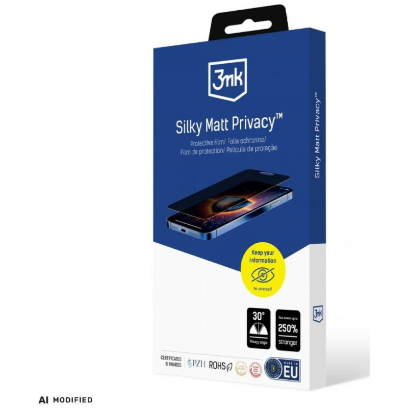 3MK Silky Matt Privacy matná ochranná fólia pre Oppo A5 Pro 5G