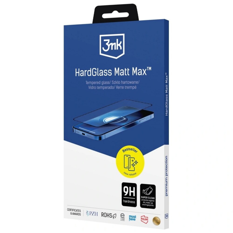 3mk HardGlass Matt Max tvrdené sklo pre Samsung Galaxy S25 Edge