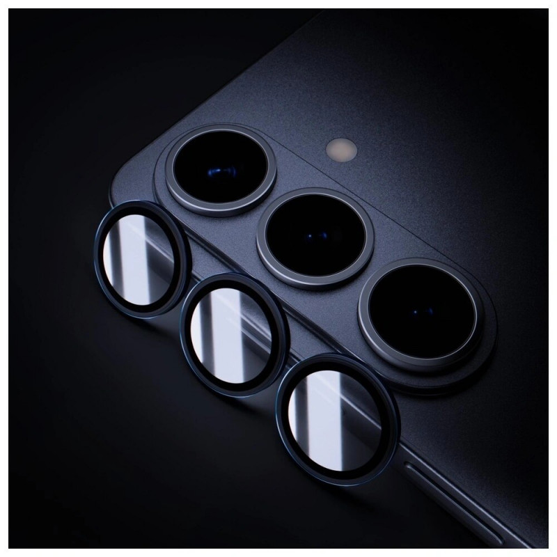 3MK Lens Protection Pro ochrana objektívu fotoaparátu pre Samsung Galaxy S26, čierna