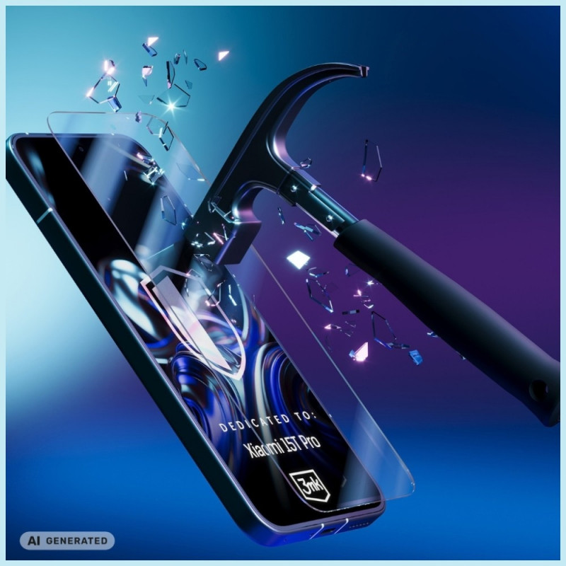 3MK FlexibleGlass hybridné sklo pre Xiaomi 15T Pro 5G