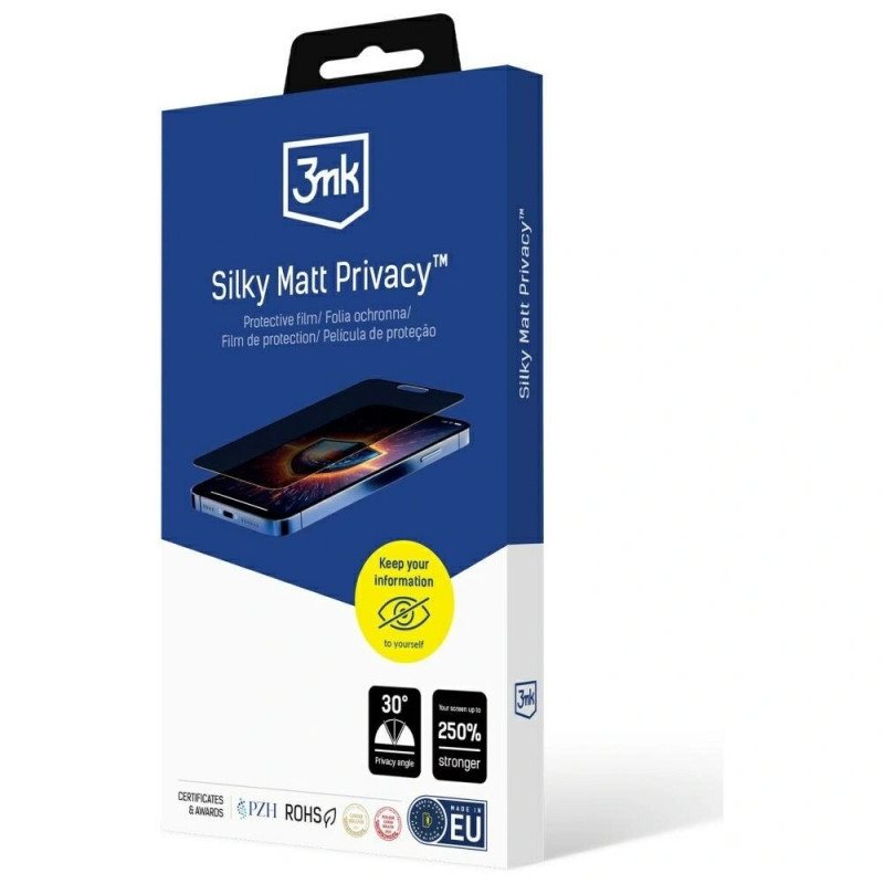 3mk Silky Matt Privacy matná ochranná fólia na displej so súkromím pre Xiaomi POCO F7 Pro / F7 Ultra