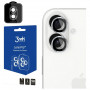 3MK Lens Protection Pro sklo na ochranu objektívu fotoaparátu pre Apple iPhone 17, strieborná
