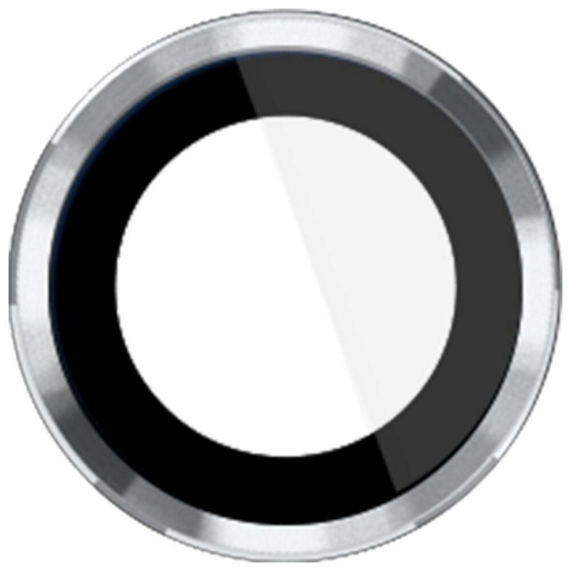 3MK Lens Protection Pro sklo na ochranu objektívu fotoaparátu pre Apple iPhone 17, strieborná
