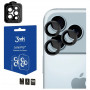 3MK Lens Protection Pro sklo na ochranu objektívu fotoaparátu pre Apple iPhone 17 Pro / 17 Pro Max, čierna