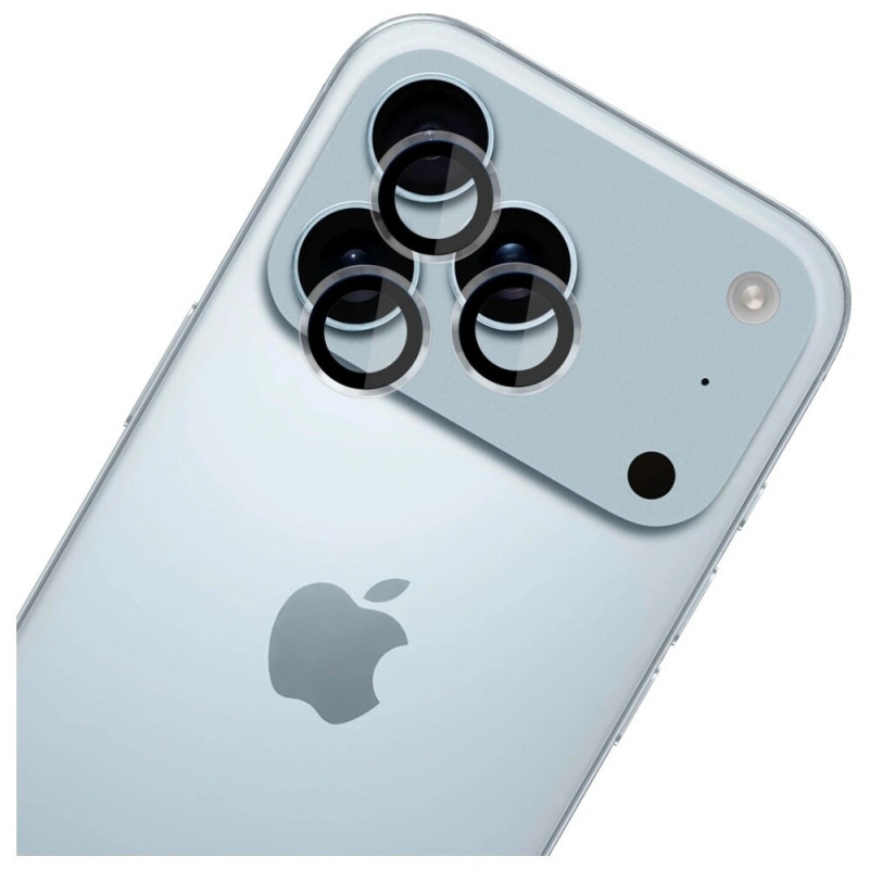 3MK Lens Protection Pro sklo na ochranu objektívu fotoaparátu pre Apple iPhone 17 Pro / 17 Pro Max, číre