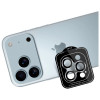 3MK Lens Protection Pro sklo na objektív fotoaparátu pre Apple iPhone 17 Pro / 17 Pro Max, strieborné