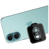 3MK Lens Protection Pro tvrdené sklo na ochranu objektívu fotoaparátu pre Apple iPhone 17, zelená