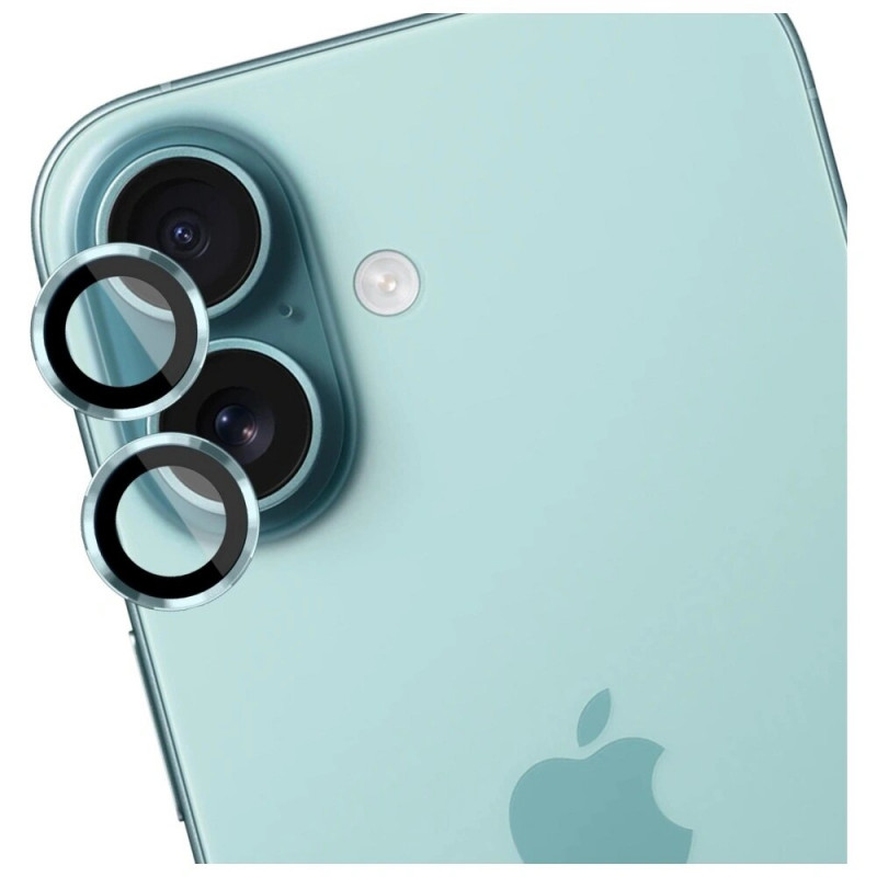 3MK Lens Protection Pro tvrdené sklo na ochranu objektívu fotoaparátu pre Apple iPhone 17, zelená