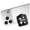 3MK Lens Protection Pro tvrdené sklo na objektív fotoaparátu pre Apple iPhone 17 Pro / 17 Pro Max, sivé