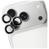 3MK Lens Protection Pro tvrdené sklo na objektív fotoaparátu pre Apple iPhone 17 Pro / 17 Pro Max, sivé