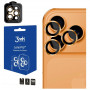 3MK Lens Protection Pro tvrdené sklo na objektív fotoaparátu pre Apple iPhone 17 Pro / 17 Pro Max, oranžová