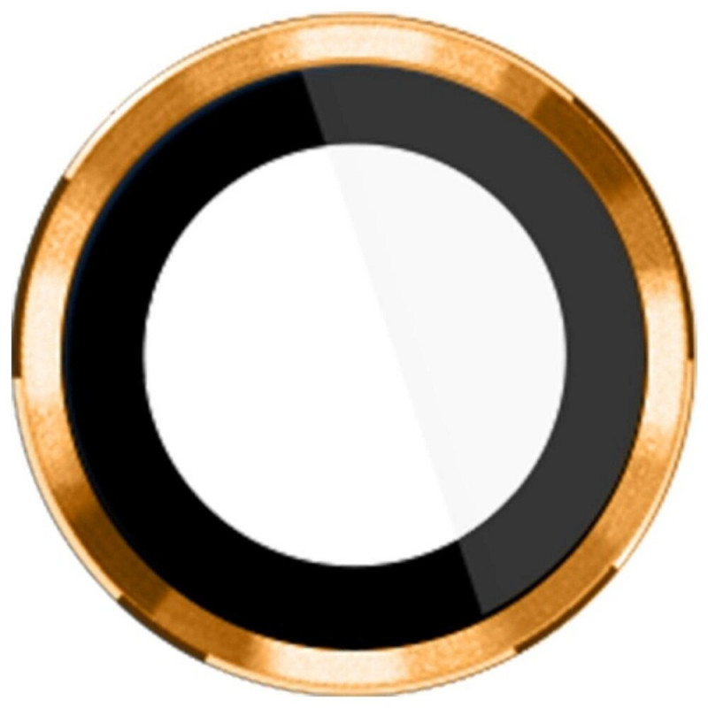 3MK Lens Protection Pro tvrdené sklo na objektív fotoaparátu pre Apple iPhone 17 Pro / 17 Pro Max, oranžová
