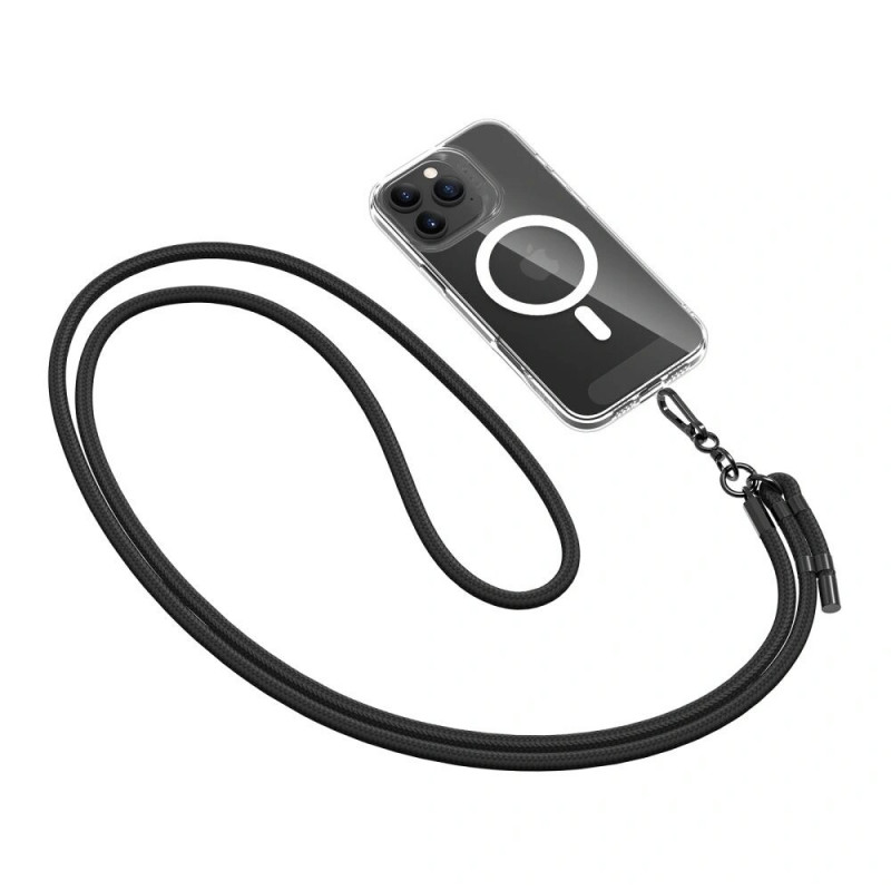 Popruh cez telo Tech-Protect C1S Rope, čierny/čierny