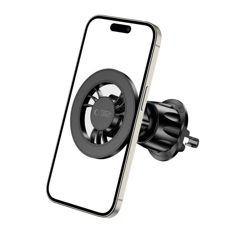 Tech-Protect N56 Magnetic MagSafe Vent Car Mount, čierny