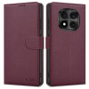 Tech-Protect Peňaženkové puzdro Xiaomi Redmi Note 15 Pro 5G THP5097, Burgundy