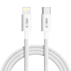 Kábel Tech-Protect Ultraboost Lite USB-C / Lightning PD27W/3A 200 cm, cool grey