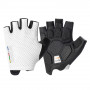 Rockbros TLS004 ROAD TO SKY krátke cyklistické rukavice tlmenie nárazov S, biela