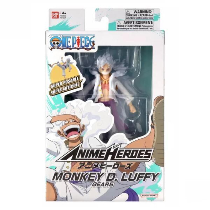 Bandai Anime Heroes One Piece - Monkey D. Luffy GEAR 5 Akčná figúrka