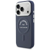 Puzdro Karl Lagerfeld Embossed Open Ring RSG Logo MagSafe pre Apple iPhone 18 Pro Max / 17 Pro Max, modré (KF003292-0)