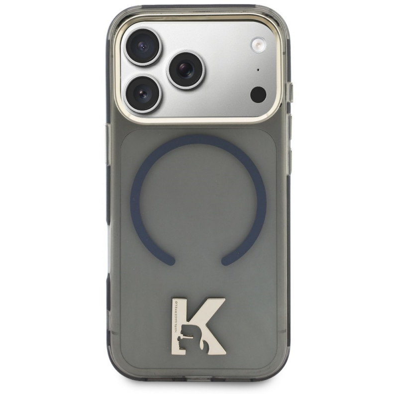 Karl Lagerfeld IML K Head puzdro KF003410-0 pre Apple iPhone 18 Pro Max / 17 Pro Max, čierne