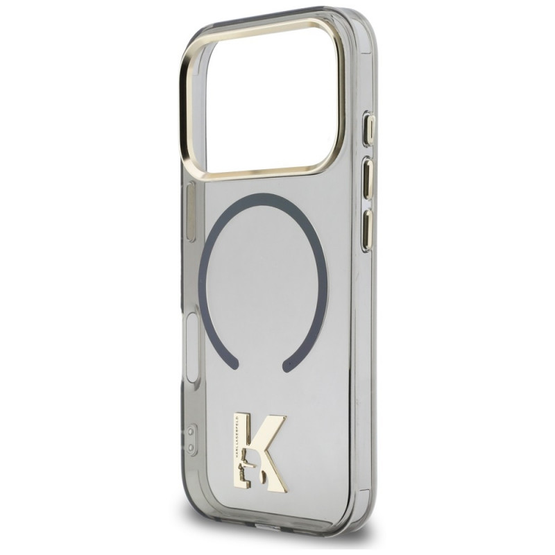 Karl Lagerfeld IML K Head puzdro KF003410-0 pre Apple iPhone 18 Pro Max / 17 Pro Max, čierne
