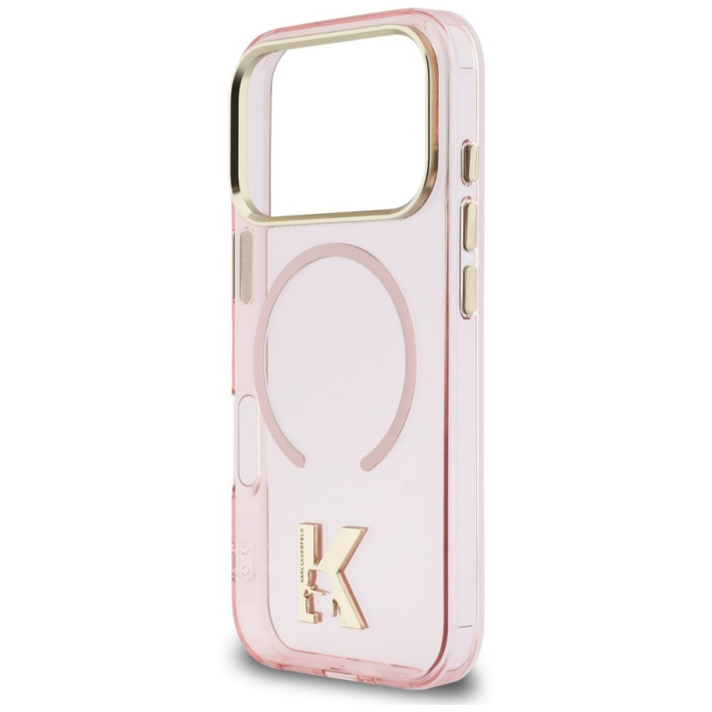 Karl Lagerfeld IML K Head puzdro KF003412 pre Apple iPhone 18 Pro Max / 17 Pro Max, ružové