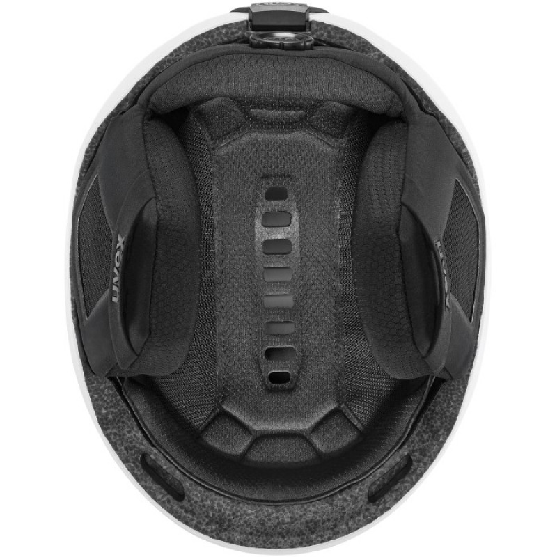 Lyžiarska prilba UVEX Monte LT MIPS, 54-62 cm, biela