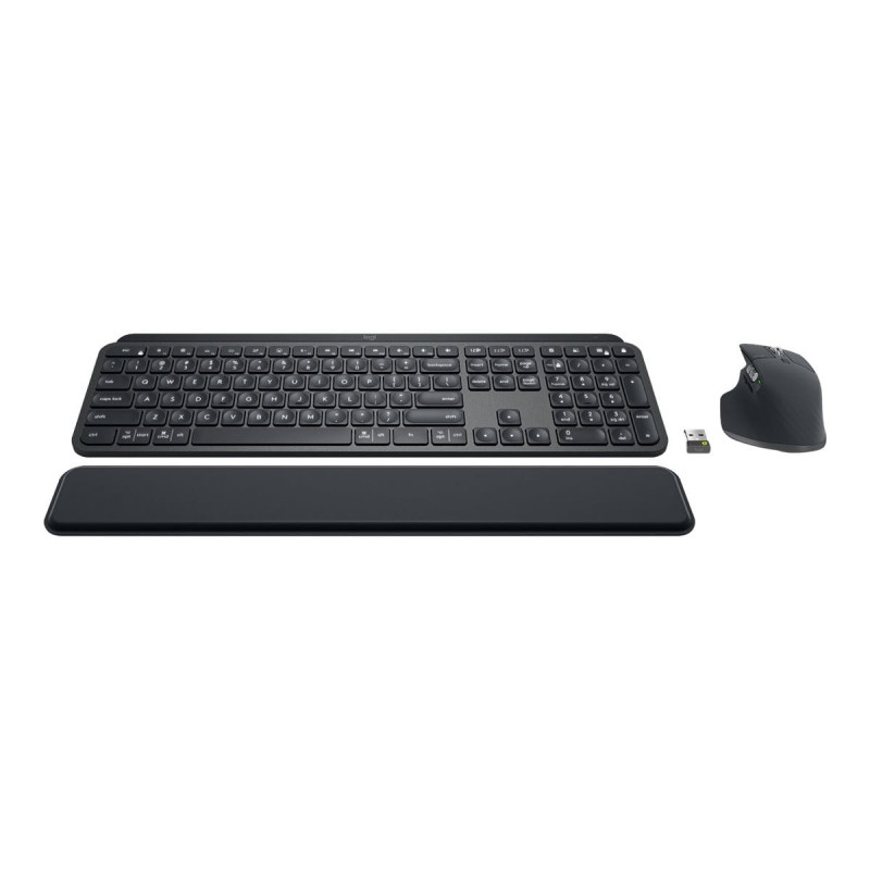 Logitech MX Keys Combo for Business súprava klávesnice a myši (920-010929), grafitová, talianske QWERTY