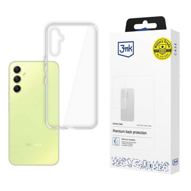 3MK Armor Case Samsung Galaxy A35 5G, priehľadný