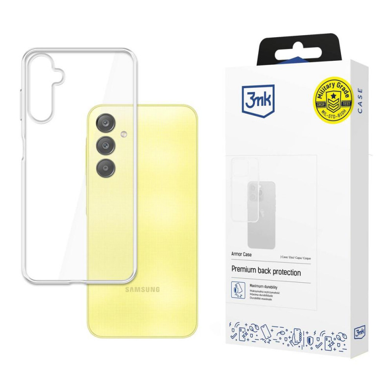 3MK Armor Case Samsung Galaxy A25 5G, priehľadné