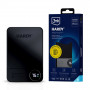 3MK HARDY MagSynergy Ni+ powerbanka, 5,000 mAh, 22.5 W, USB 1C1L, čierna, univerzálna