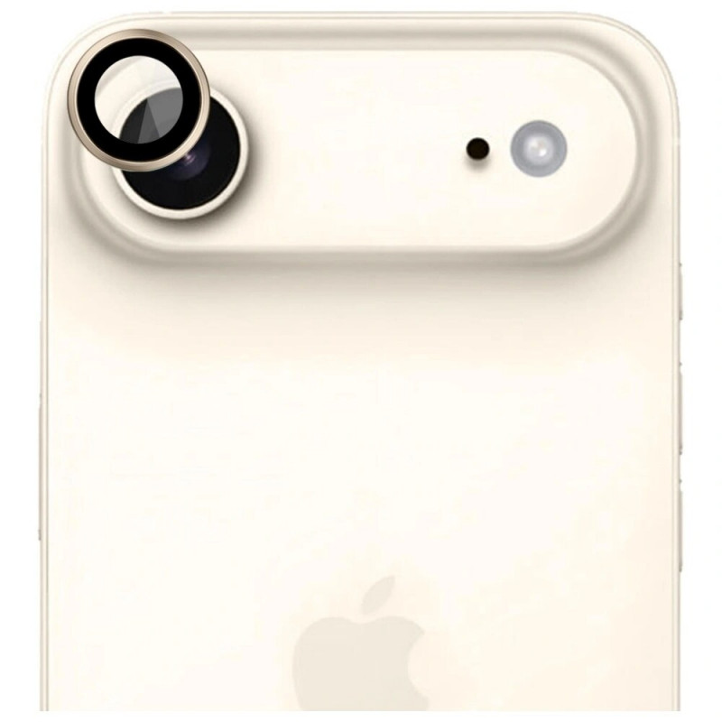 3MK Lens Protection Pro tvrdené sklo na objektív fotoaparátu pre Apple iPhone Air, zlaté
