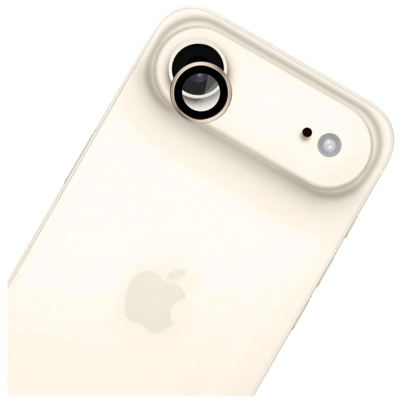 3MK Lens Protection Pro tvrdené sklo na objektív fotoaparátu pre Apple iPhone Air, zlaté