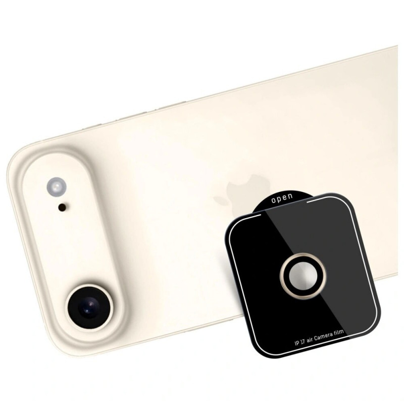 3MK Lens Protection Pro tvrdené sklo na objektív fotoaparátu pre Apple iPhone Air, zlaté