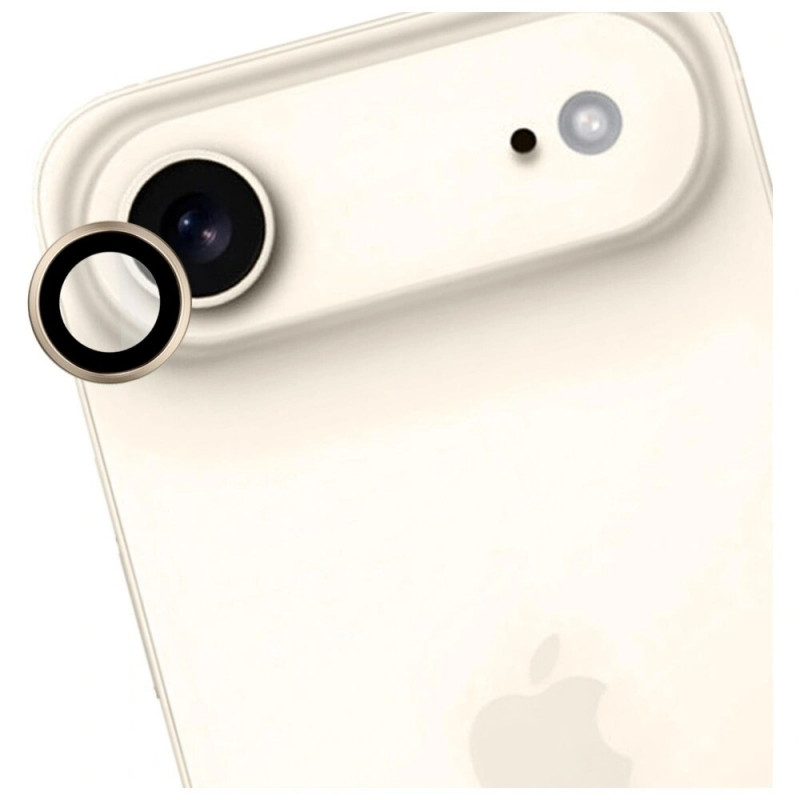 3MK Lens Protection Pro tvrdené sklo na objektív fotoaparátu pre Apple iPhone Air, zlaté