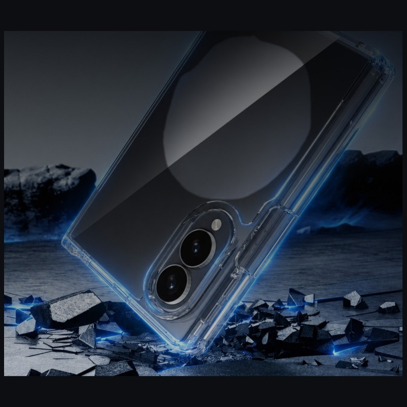 3MK Armor Case Samsung Galaxy Z Fold 8 Wide puzdro, priehľadné