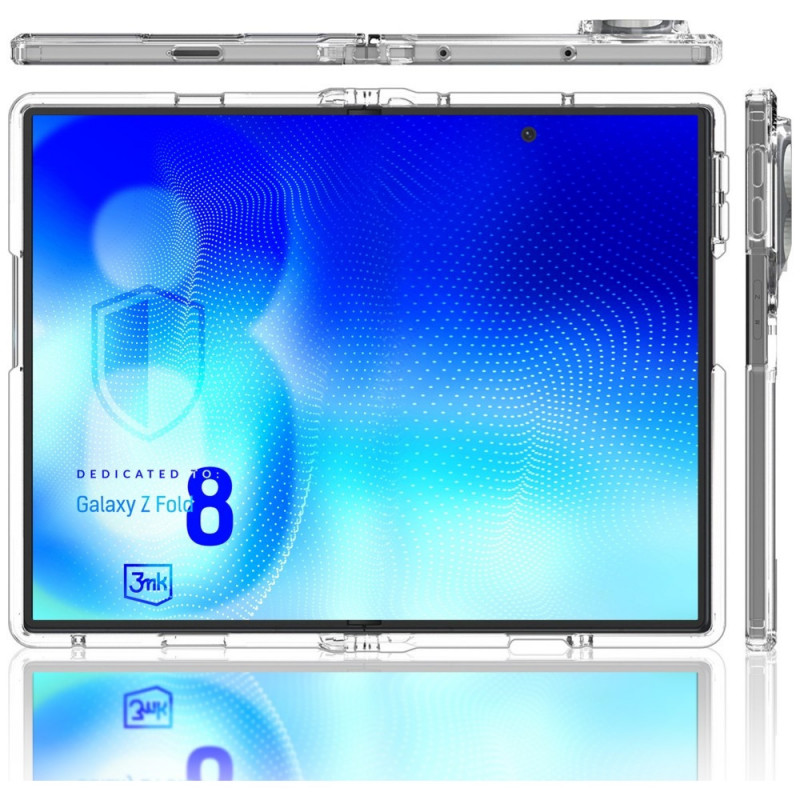 3MK Armor Case Samsung Galaxy Z Fold 8 Wide puzdro, priehľadné