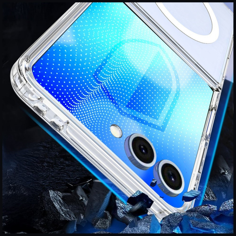 3MK Armor MagCase Samsung Galaxy Z Flip8, priehľadný kryt