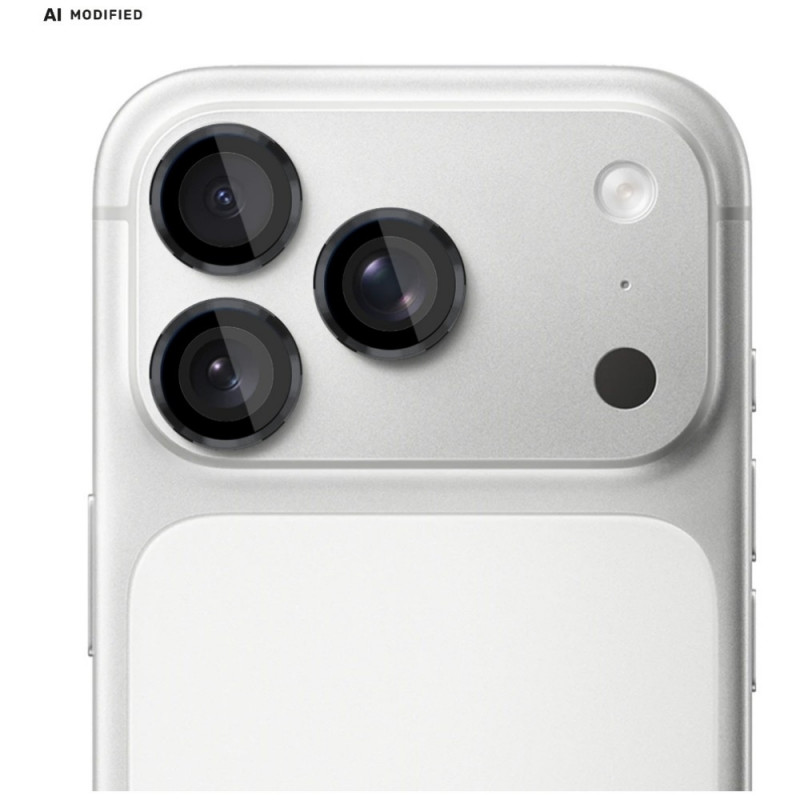 3MK Lens Protection Pro Apple iPhone 18 Pro / 18 Pro Max ochrana objektívu fotoaparátu, tvrdené sklo, čierna