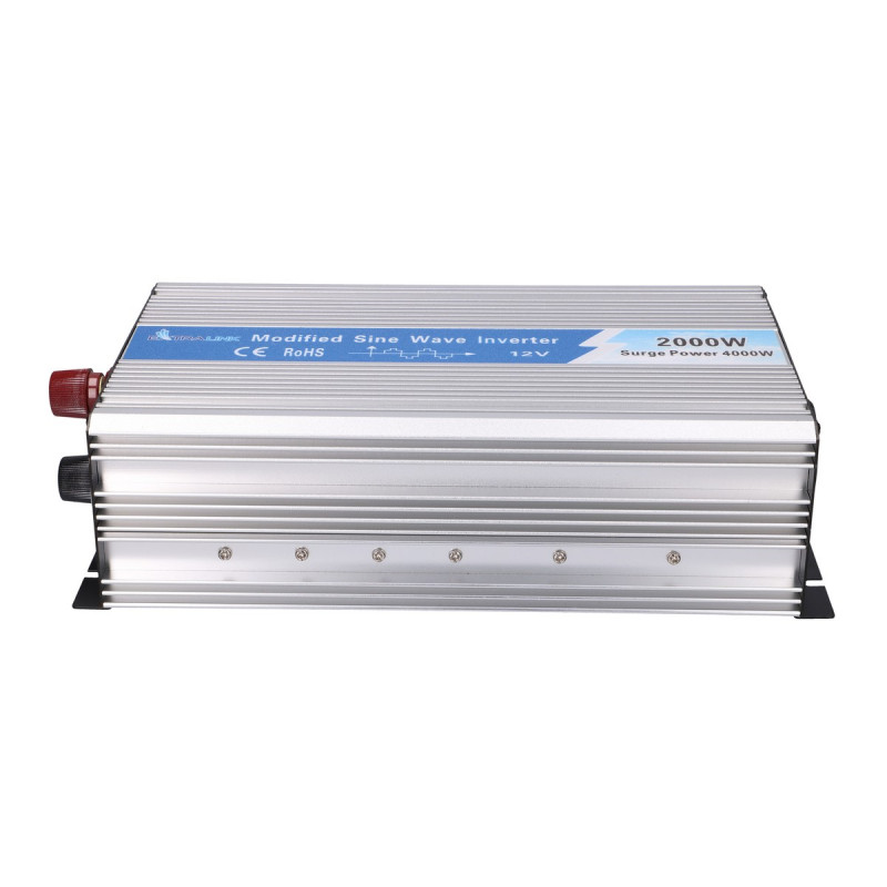 Extralink OPIM-2000W menič napätia, 12 V, 2000 W modifikovaná sínusoida