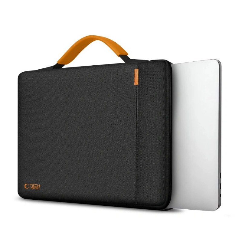 Tech-Protect Defender RS puzdro na notebook 15-16 palcov, čierne