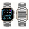 Tech-Protect Stainless remienok z nehrdzavejúcej ocele pre Apple Watch 8 / 9 / 10 / 11 / 12 / SE / Ultra (44 / 45 / 46 / 49 mm), strieborný