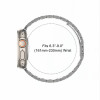Tech-Protect Stainless remienok z nehrdzavejúcej ocele pre Apple Watch 8 / 9 / 10 / 11 / 12 / SE / Ultra (44 / 45 / 46 / 49 mm), strieborný