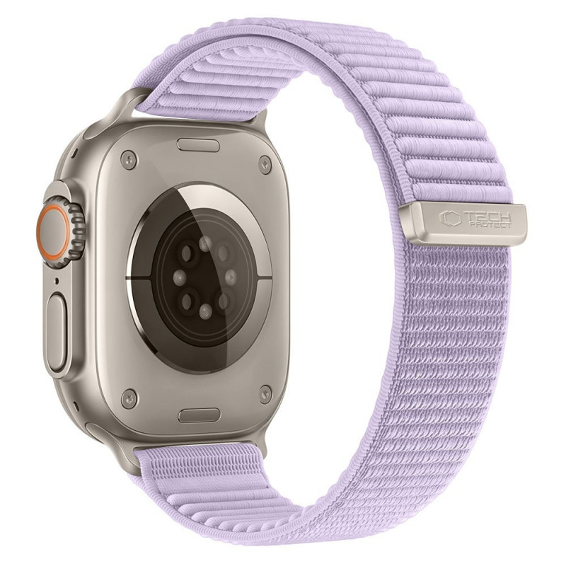 Tech-Protect NylonLoop remienok pre Apple Watch 8 / 9 / 10 / 11 / 12 / SE (40 / 41 / 42 mm), fialový